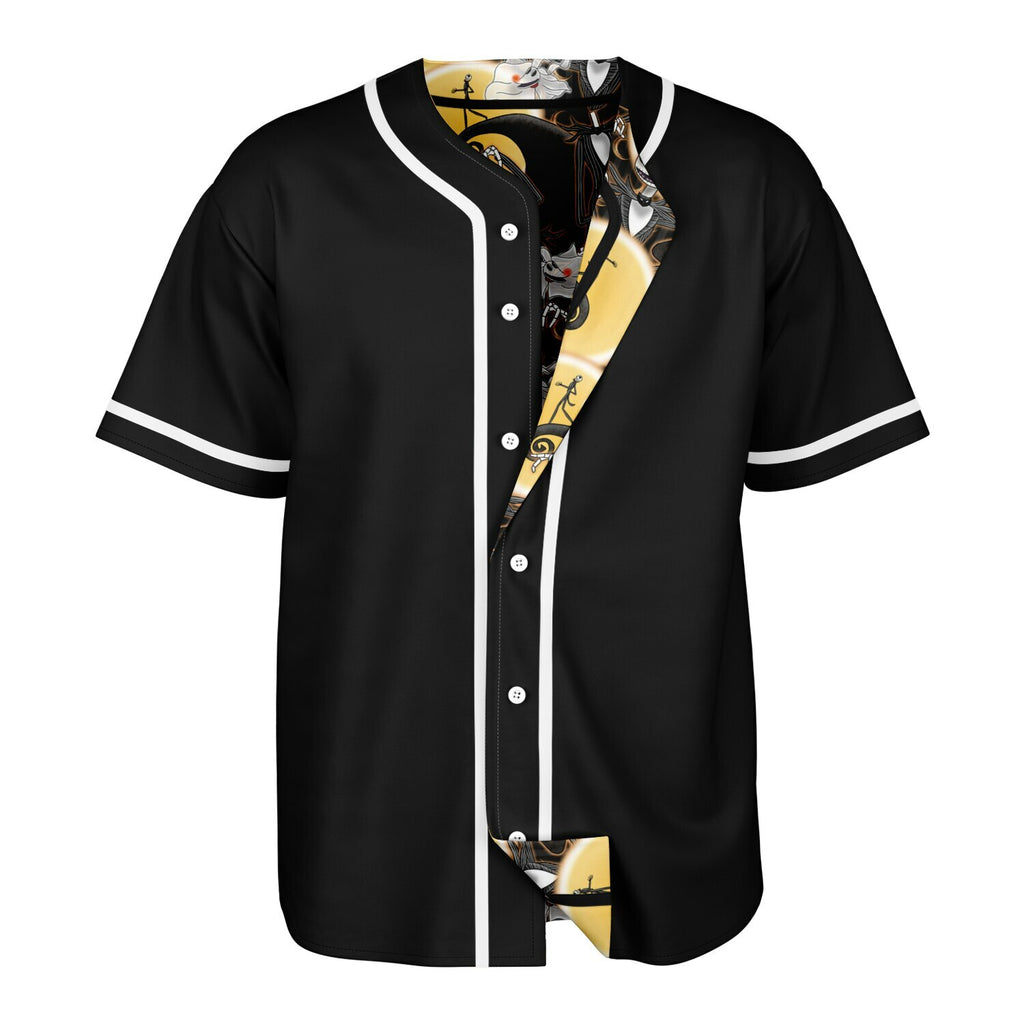 Jack Skellington - Reversible Baseball Jersey