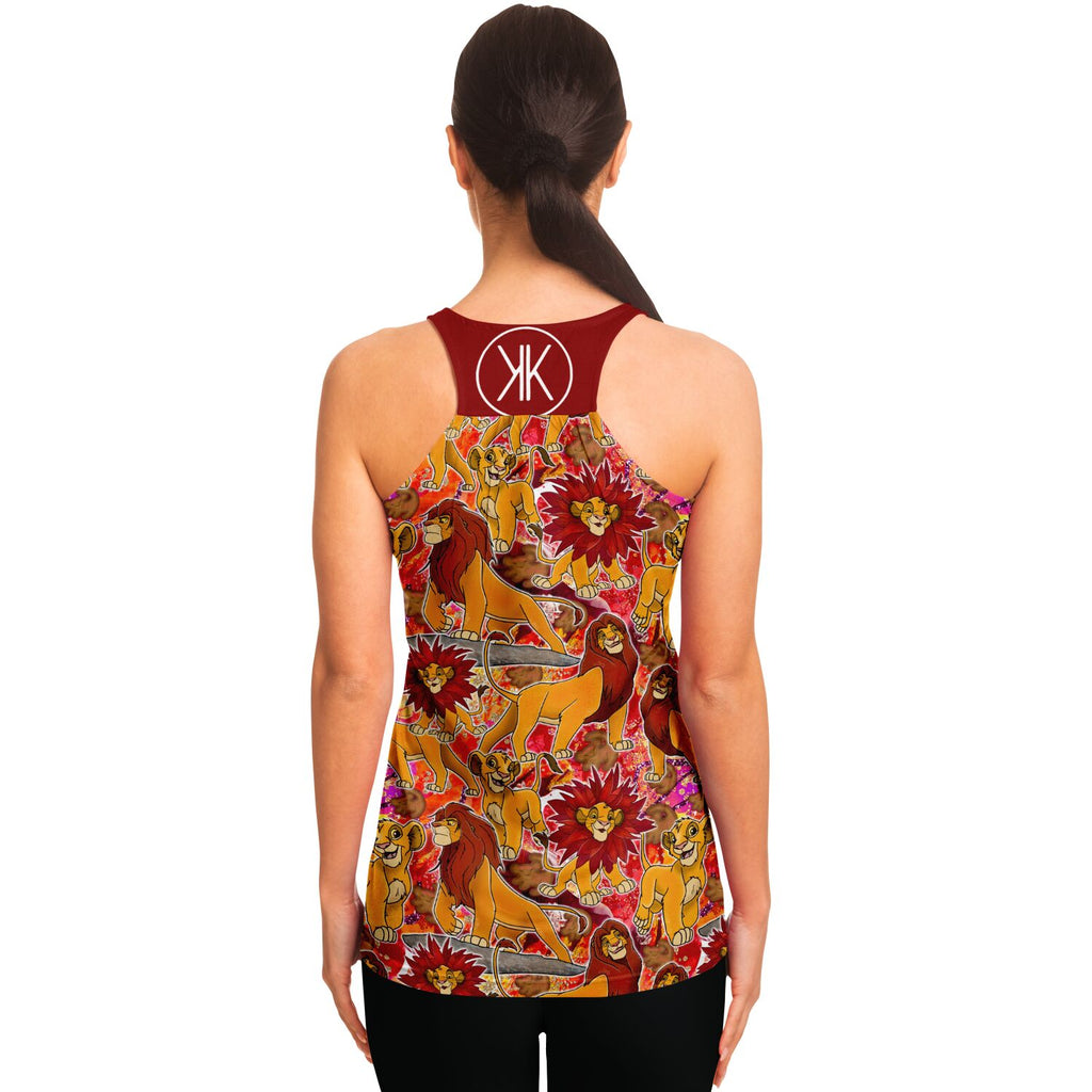 Simba - Flowy Racerback Tank Top