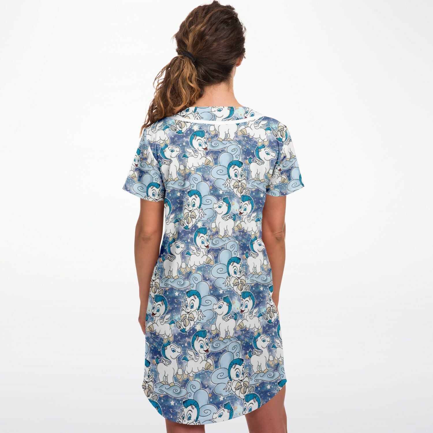Baby Pegasus - Baseball Jersey Dress