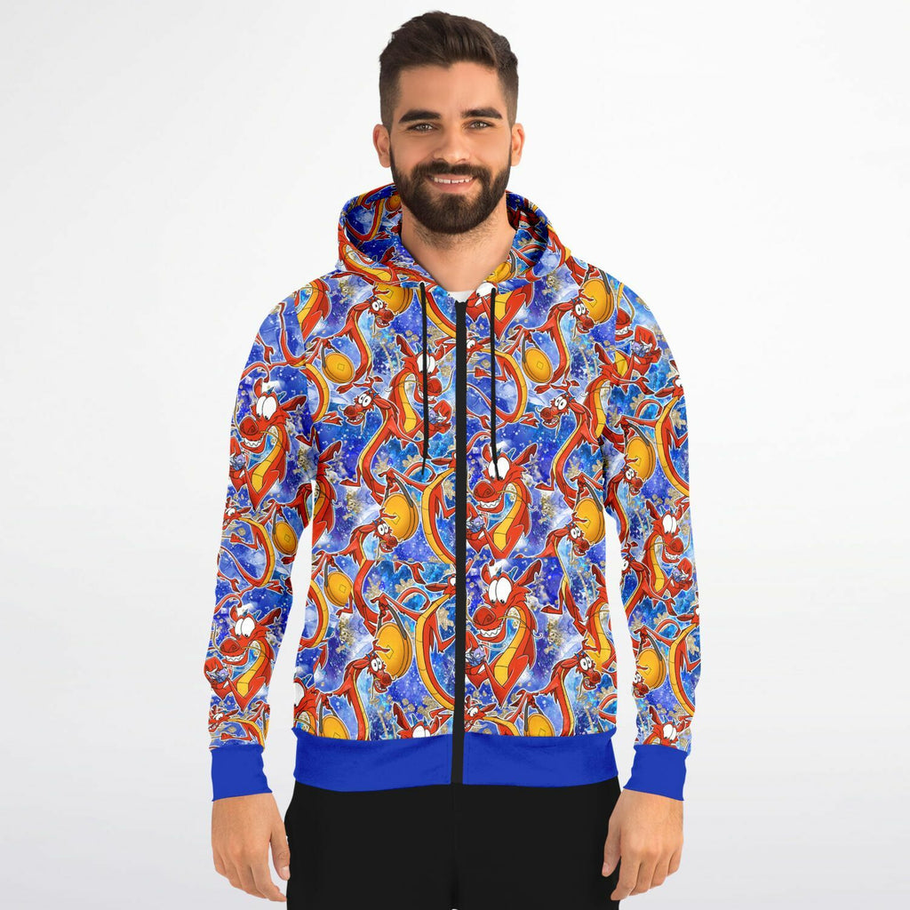 Mushu - Zip-Up Hoodie