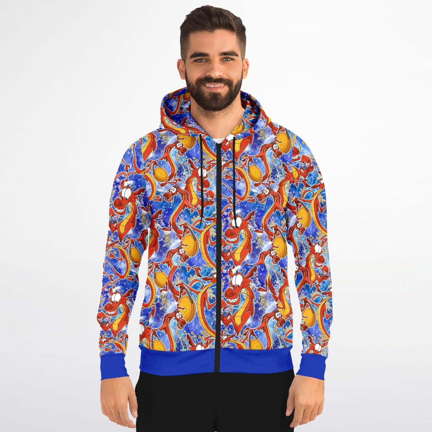 Mushu - Zip-Up Hoodie