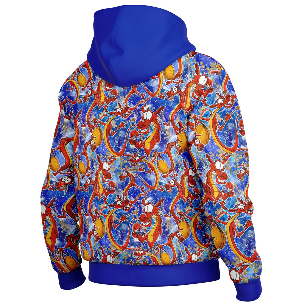 Mushu - Hooded Baseball Jacket