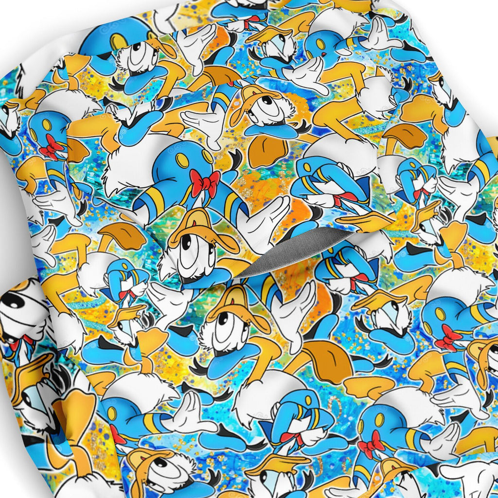 Donald Duck - Dog Zip-Up Hoodie
