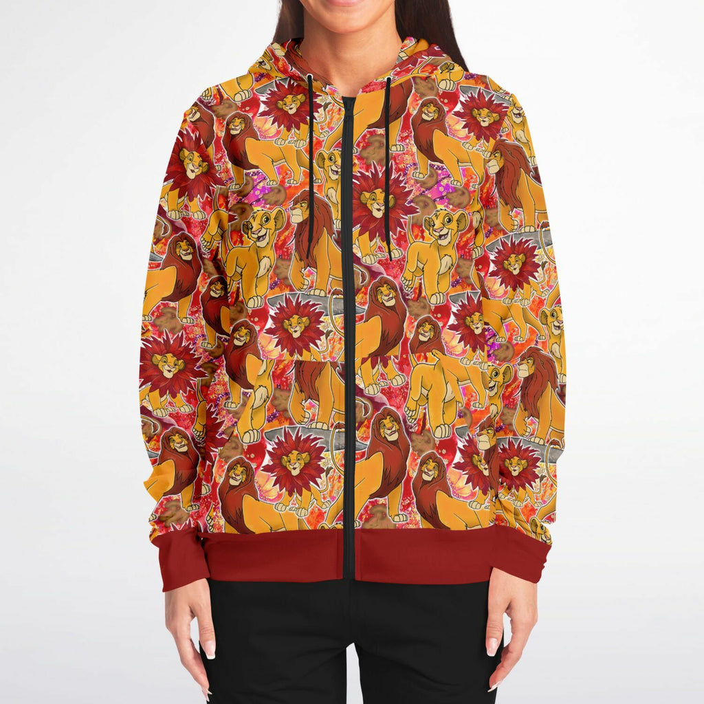 Simba - Zip-Up Hoodie