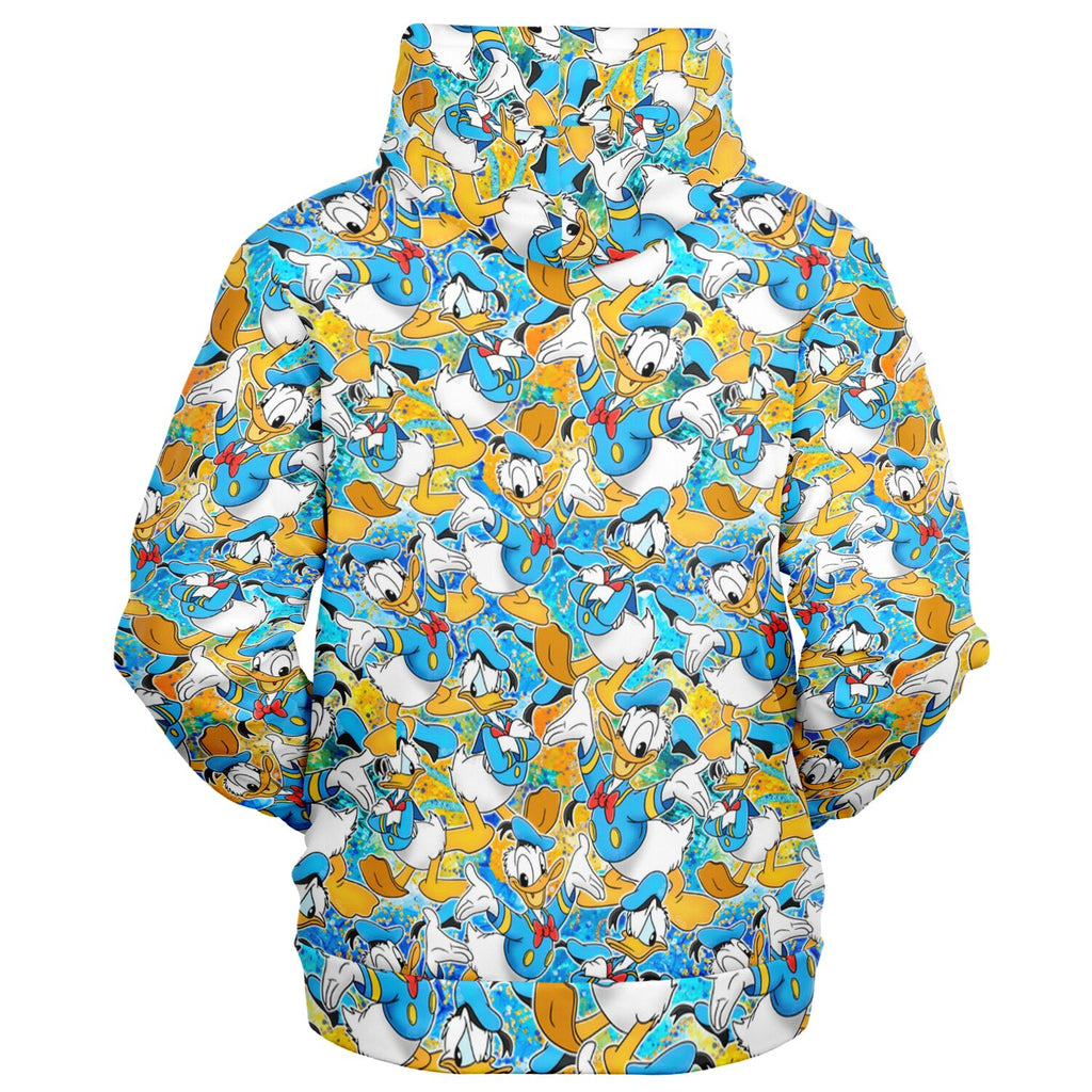 Donald Duck - Zip-Up Hoodie