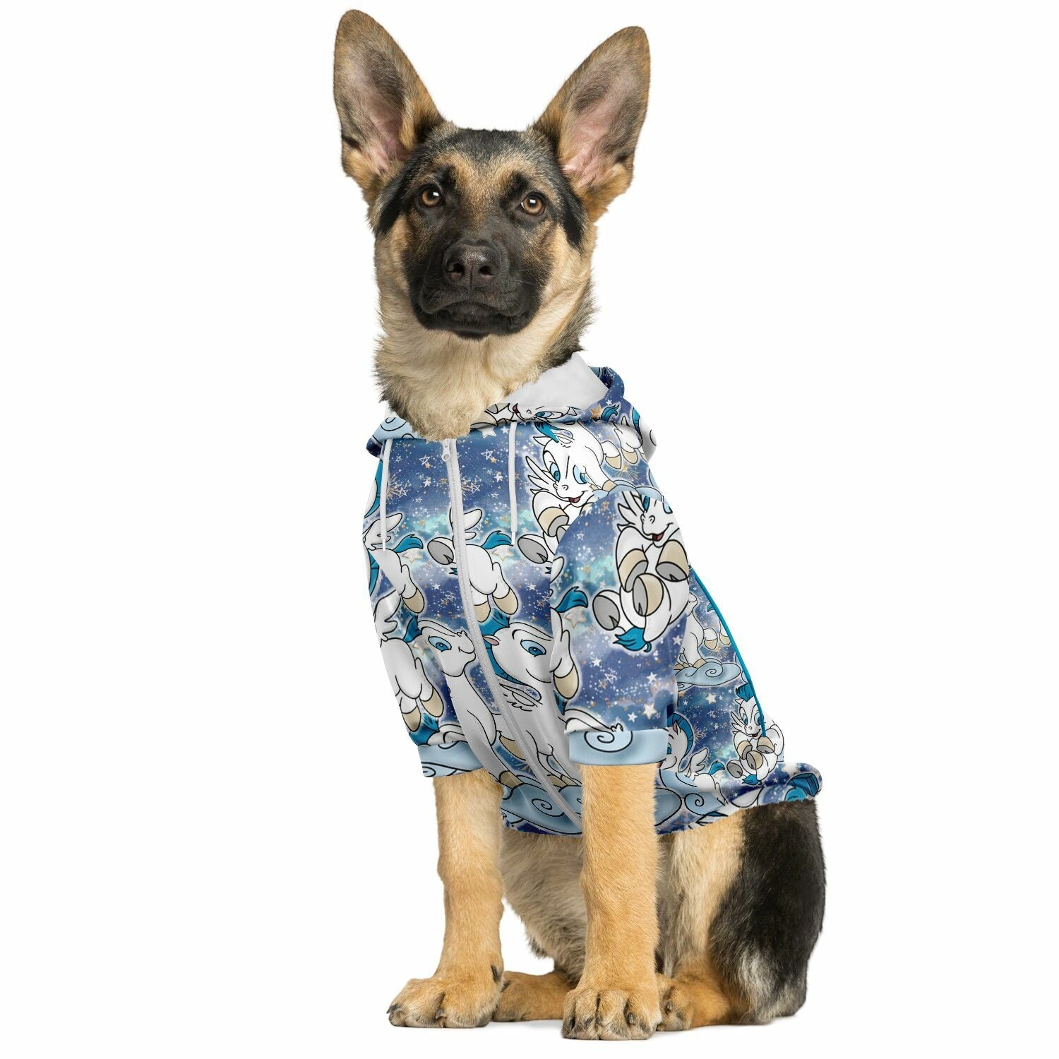 Baby Pegasus - Dog Zip-Up Hoodie