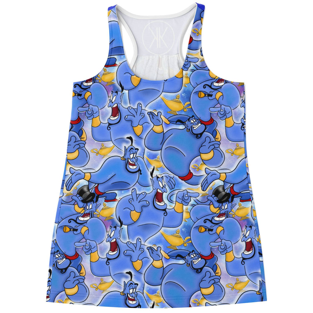 Genie - Flowy Racerback Tank Top