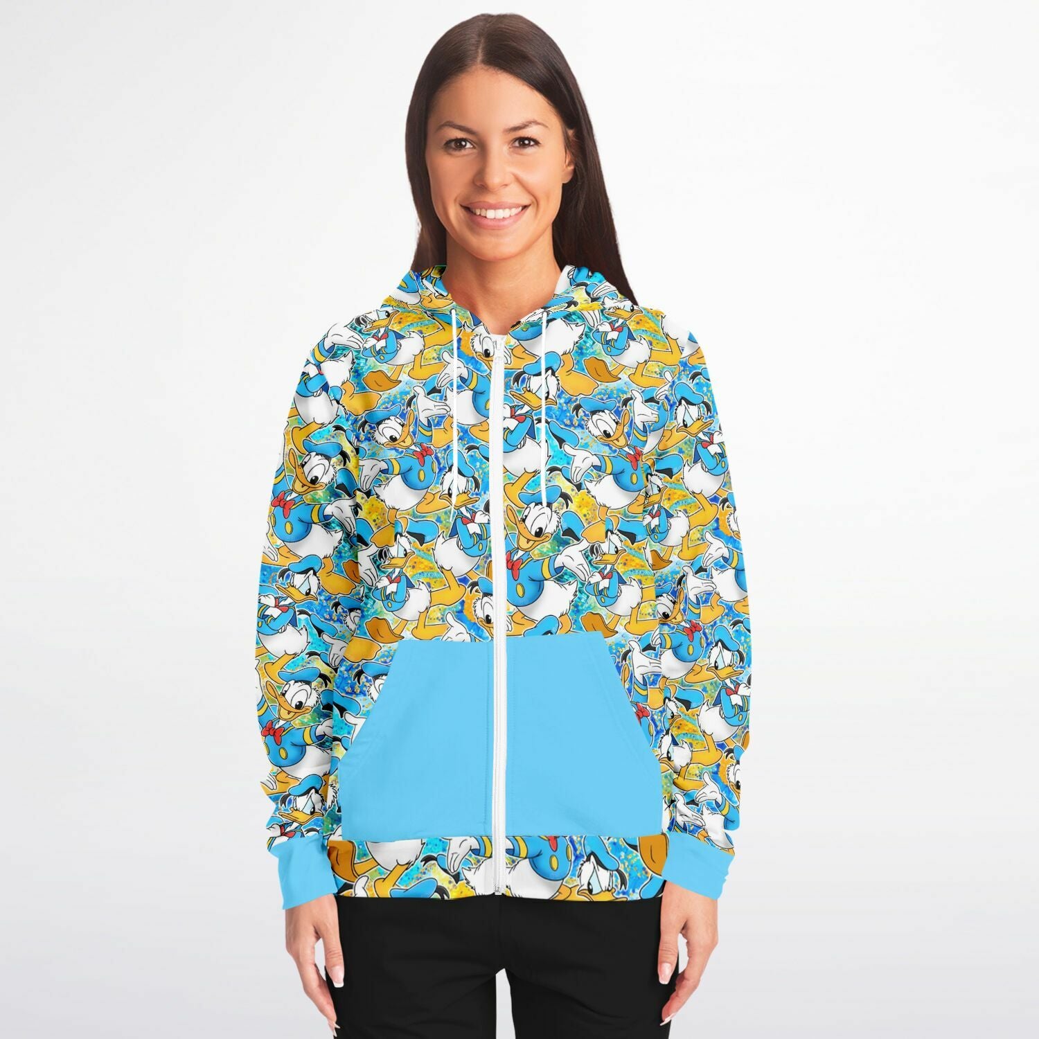 Donald Duck - Zip-Up Hoodie