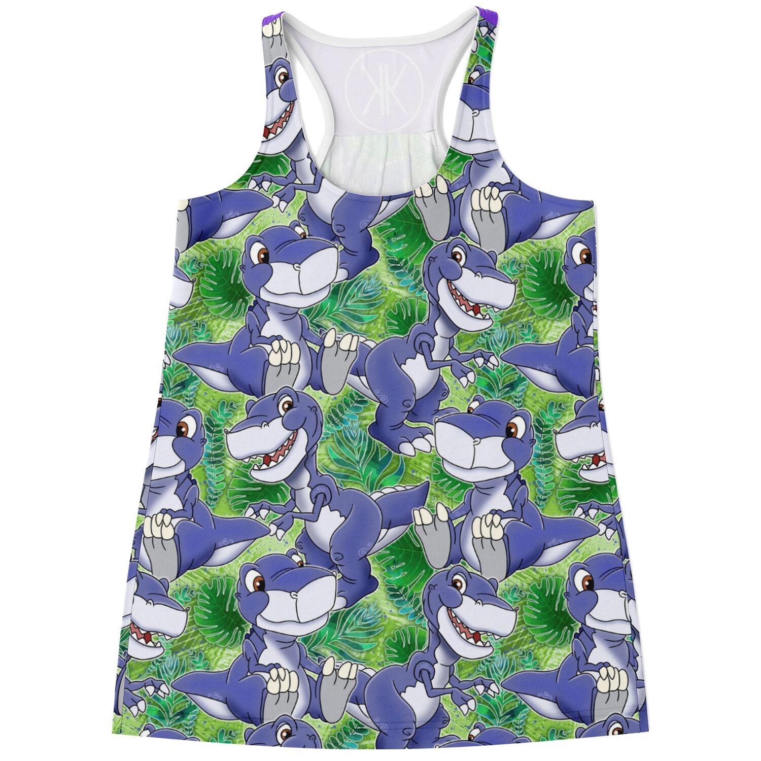 Chomper - Flowy Racerback Tank Top