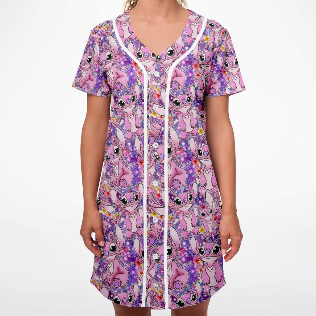 Angel - Baseball Jersey Dress