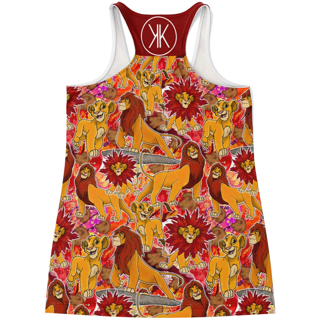 Simba - Flowy Racerback Tank Top