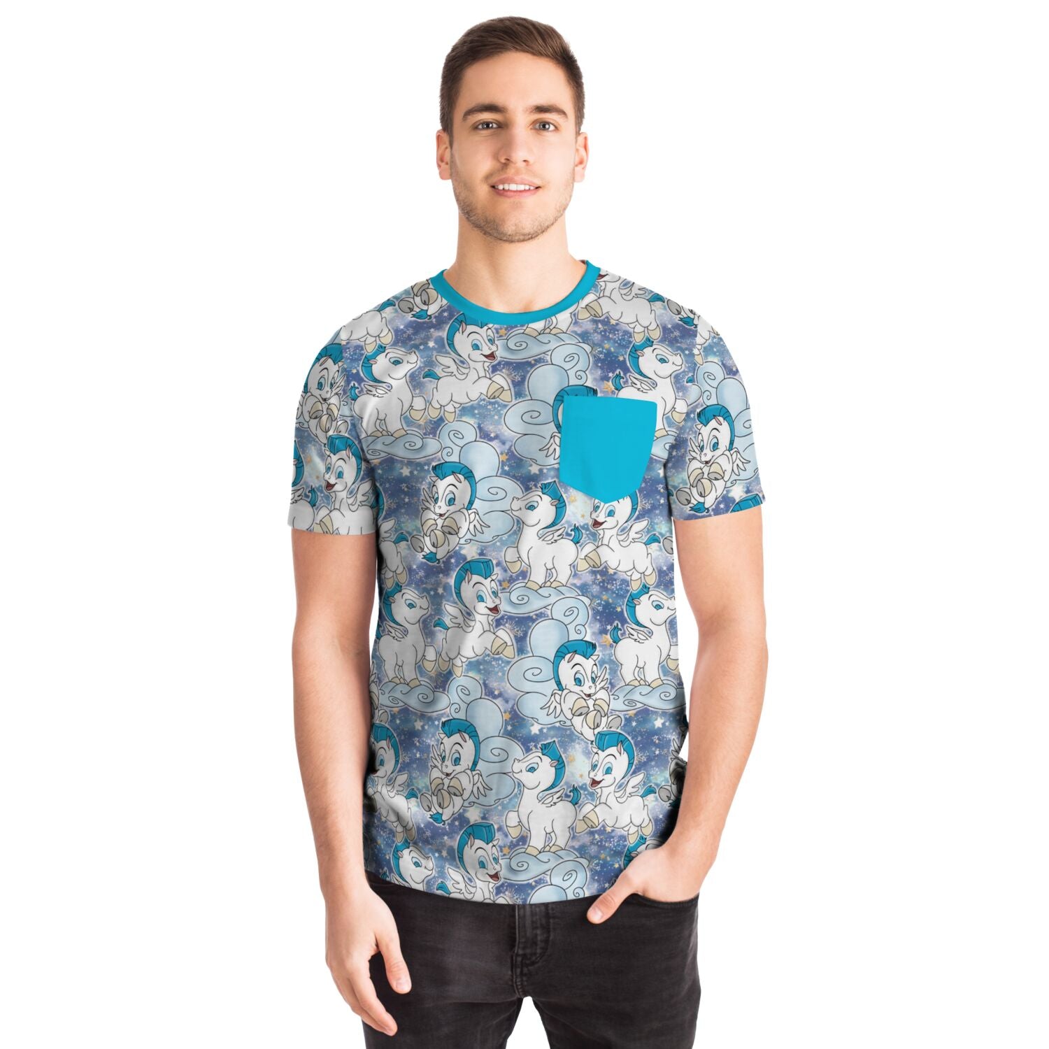 Baby Pegasus - Pocket T-shirt