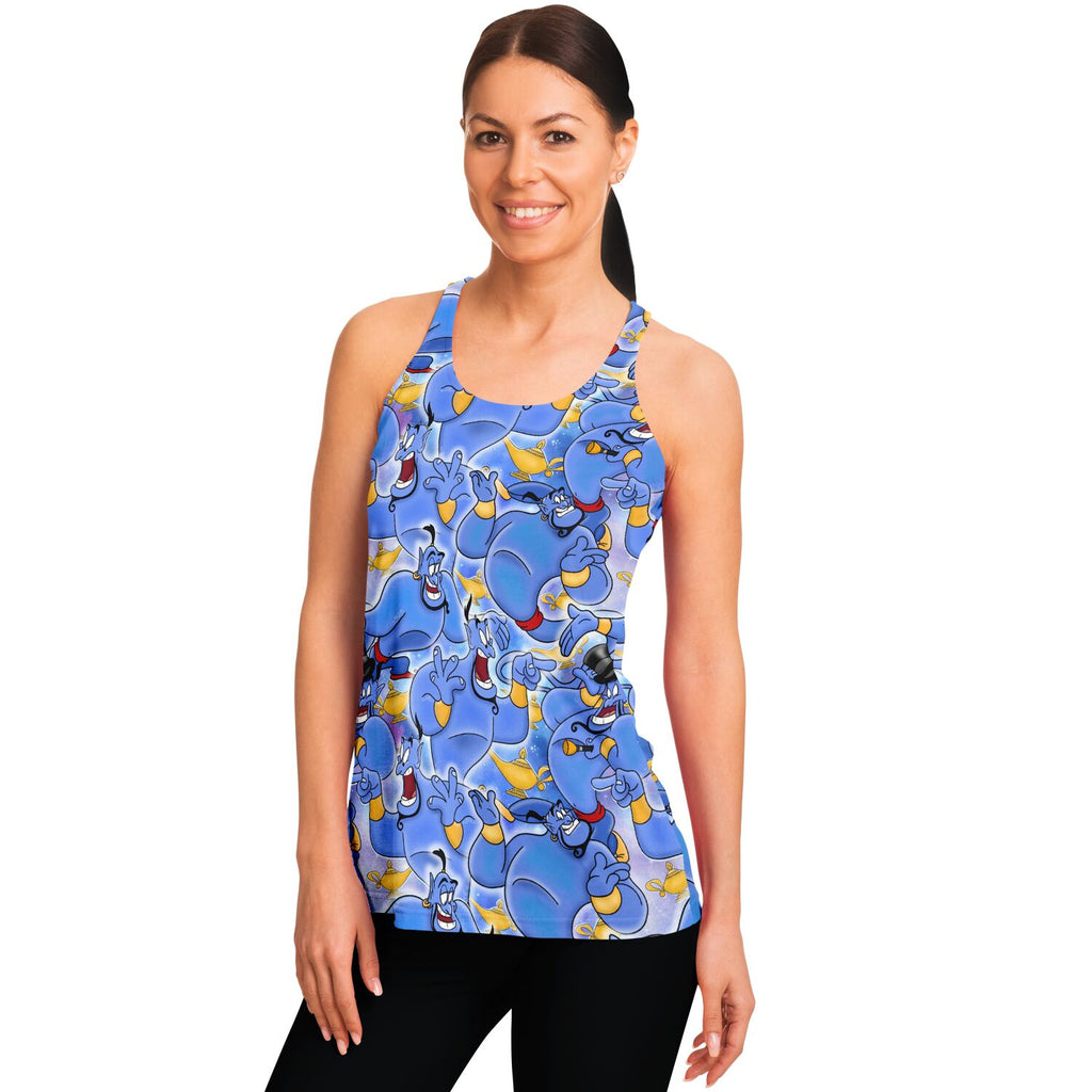 Genie - Flowy Racerback Tank Top