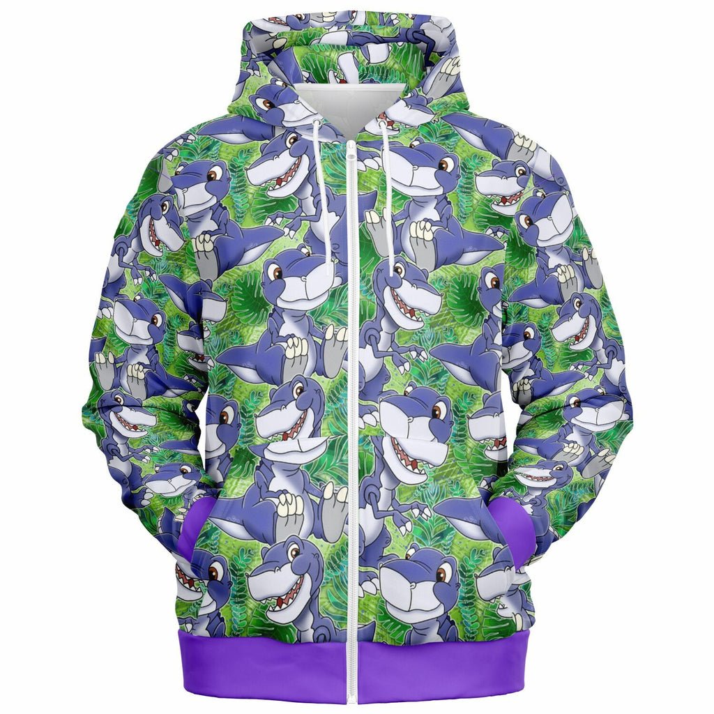 Chomper - Zip-Up Hoodie