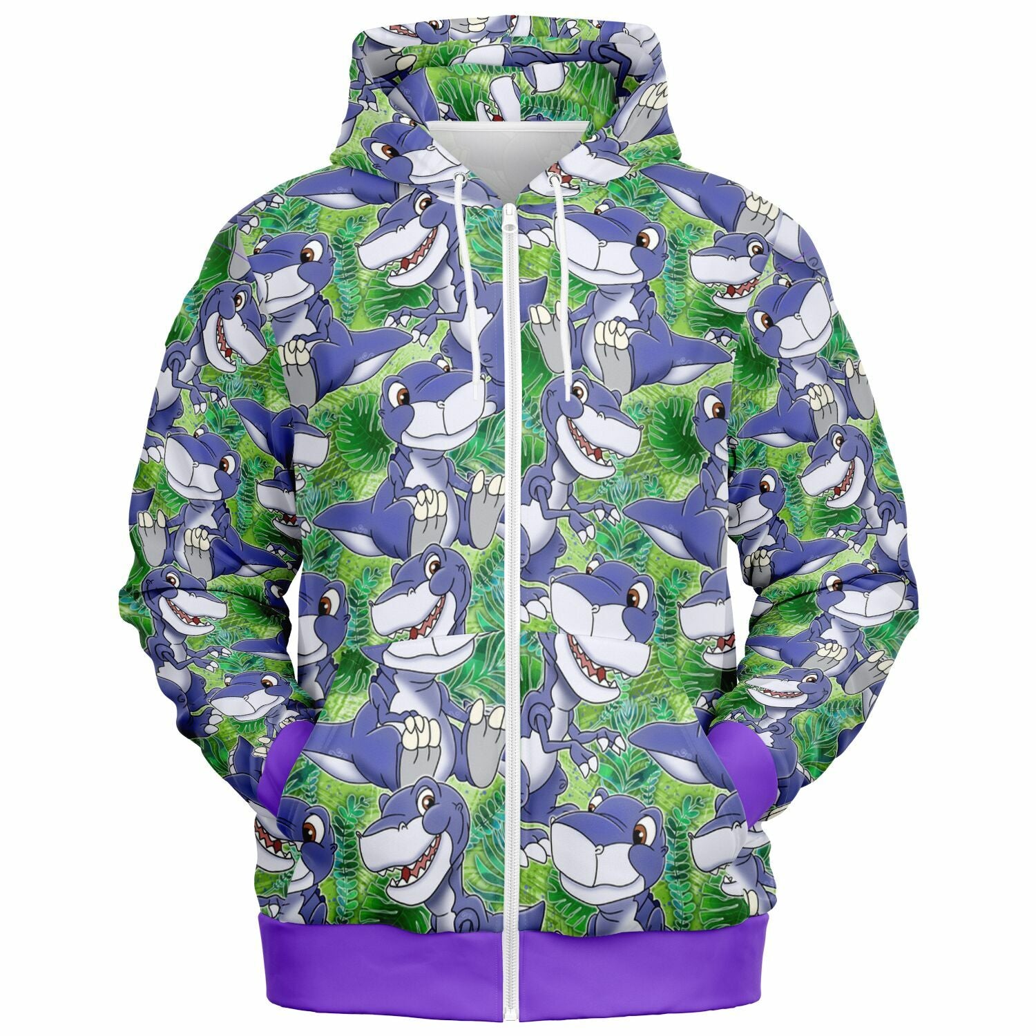 Chomper - Zip-Up Hoodie