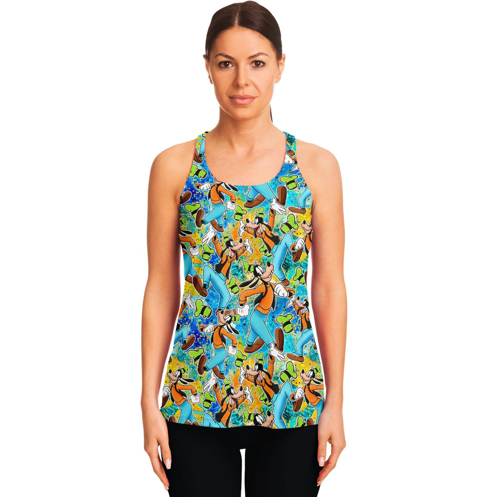 Goofy - Flowy Racerback Tank Top