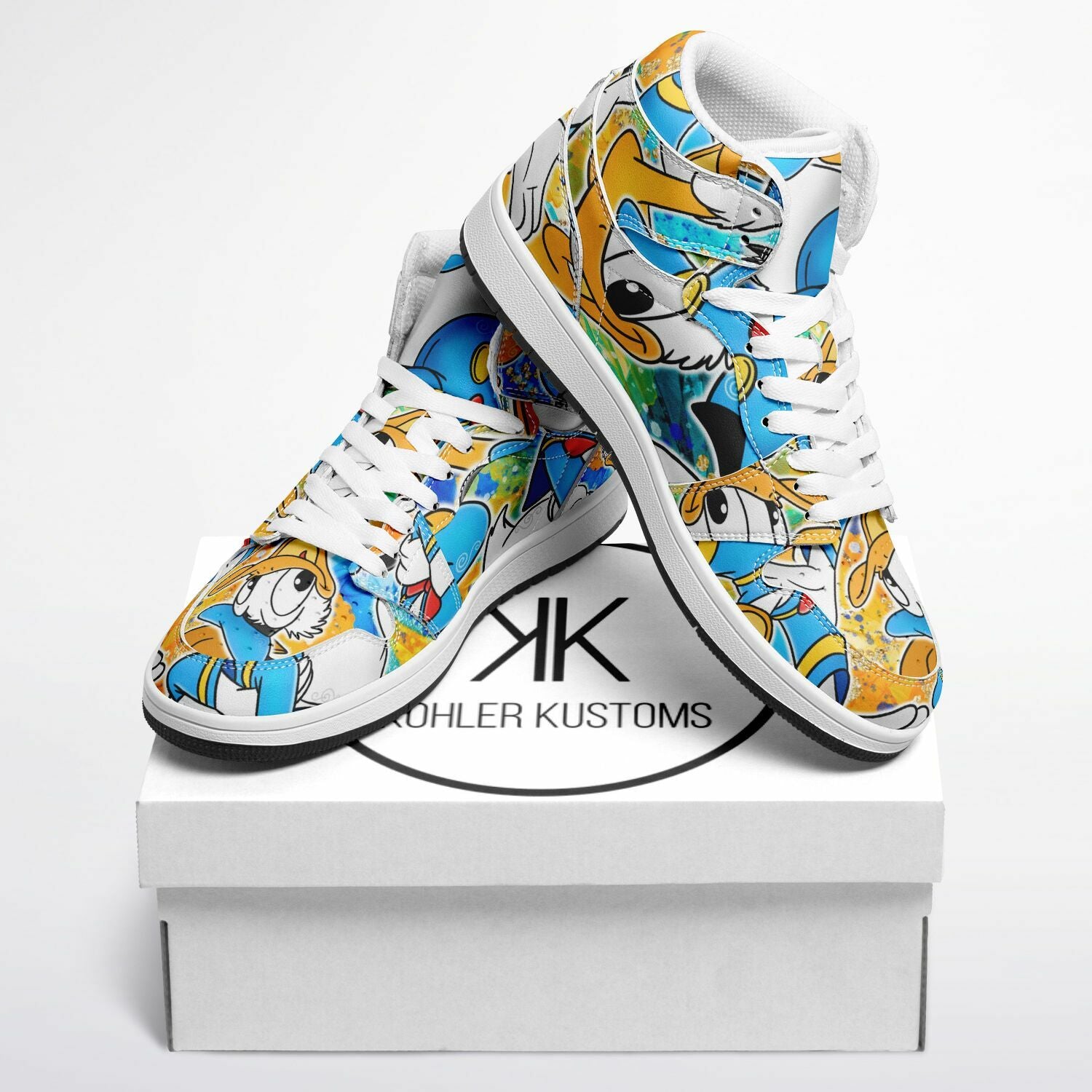 Donald Duck - Motion High Top Shoes