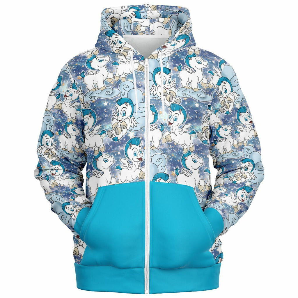 Baby Pegasus - Zip-Up Hoodie
