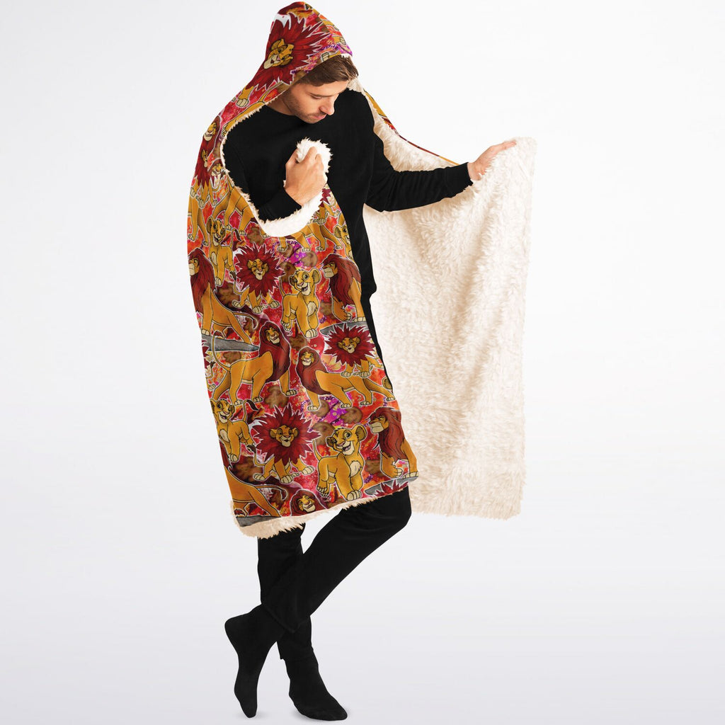Simba - Hooded Blanket Sherpa