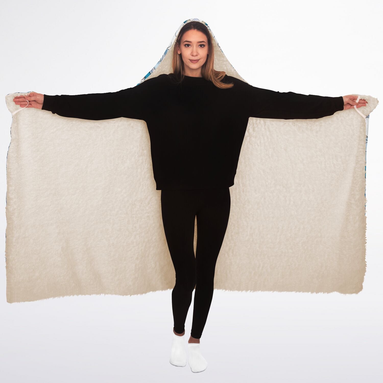 Baby Pegasus - Hooded Blanket Sherpa