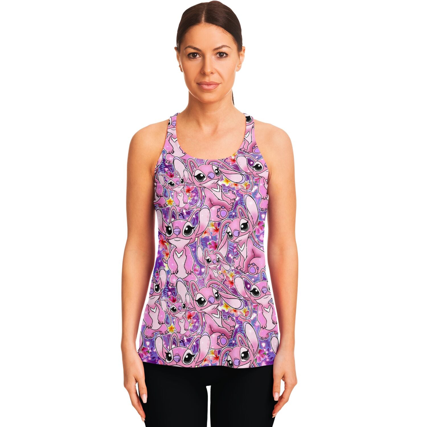 Angel - Flowy Racerback Tank Top