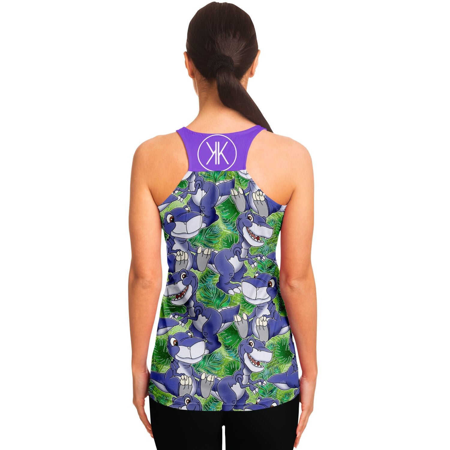 Chomper - Flowy Racerback Tank Top