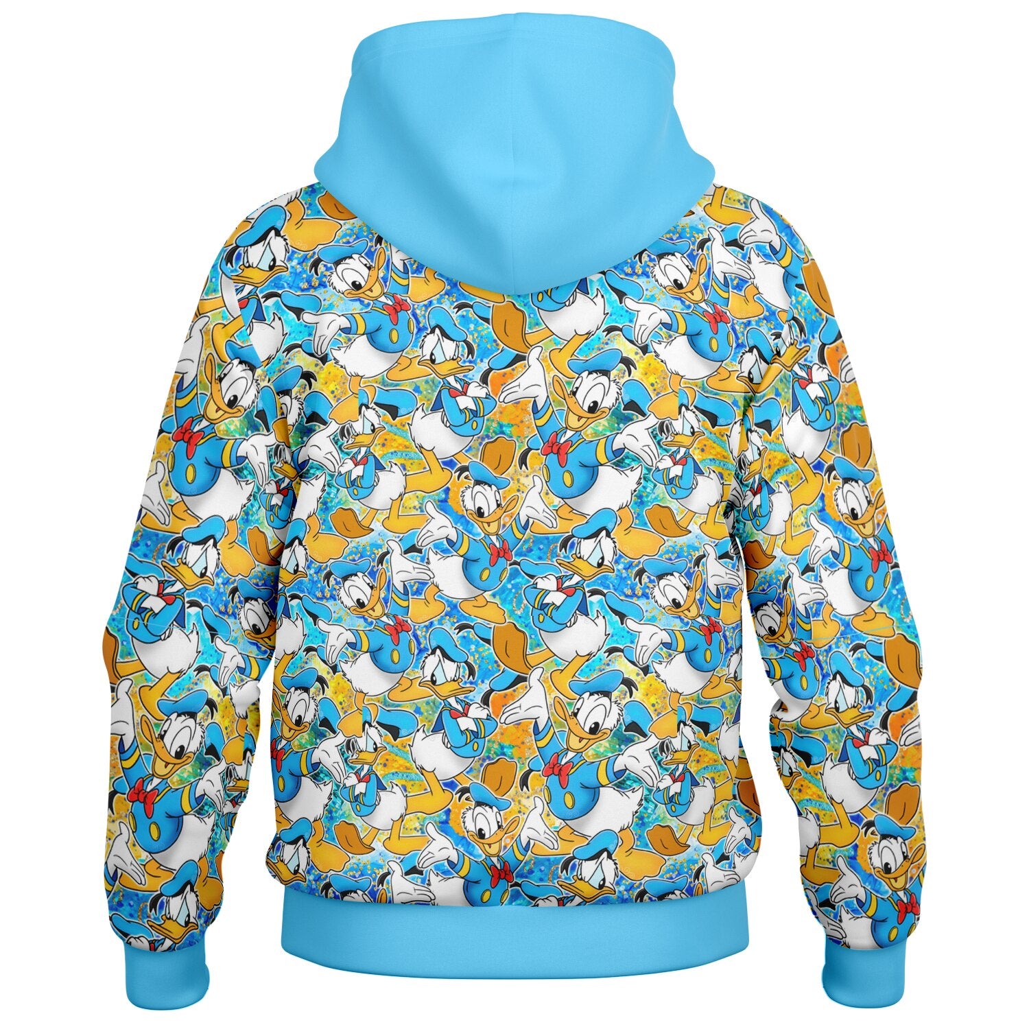 Donald Duck - Hooded Baseball Jacket