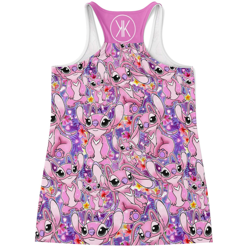 Angel - Flowy Racerback Tank Top