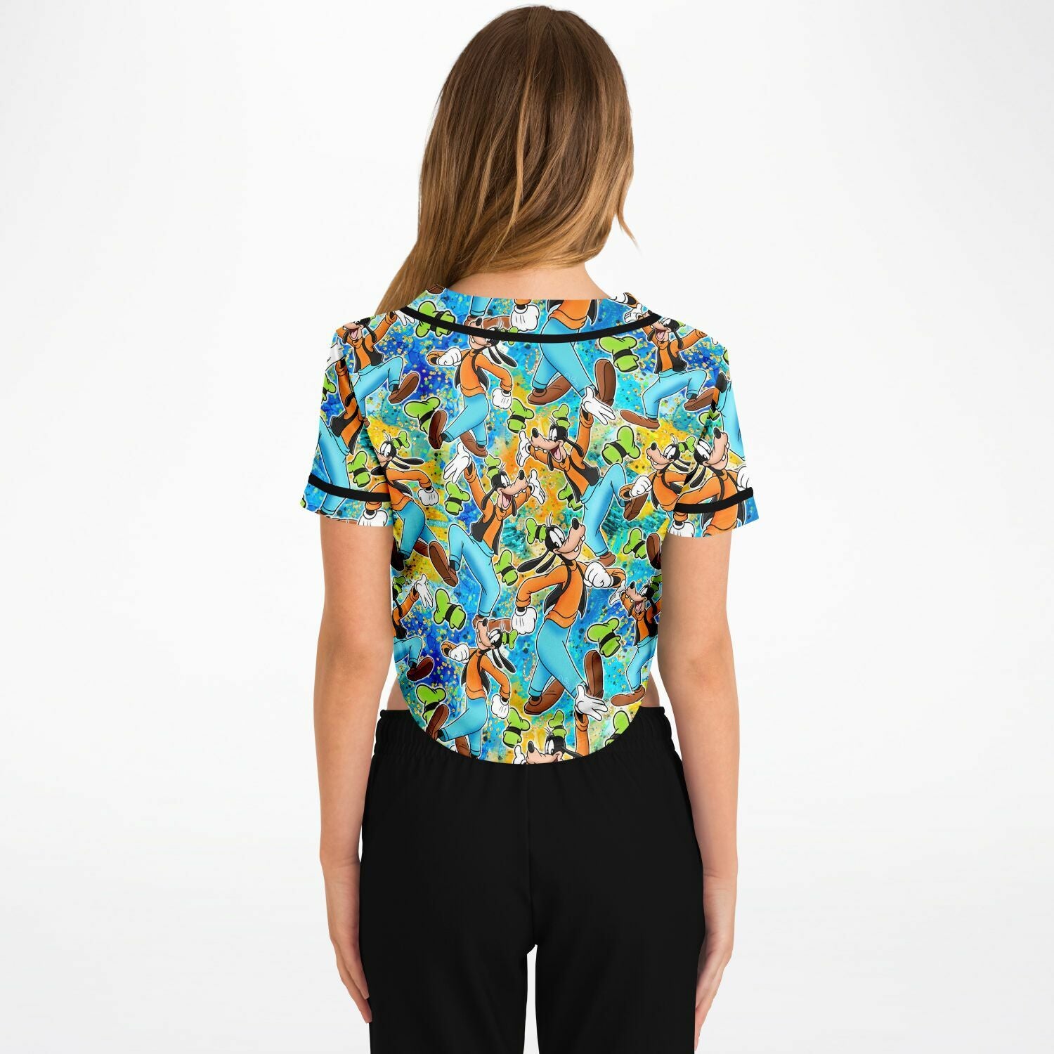 Goofy - Cropped Baseball Jersey