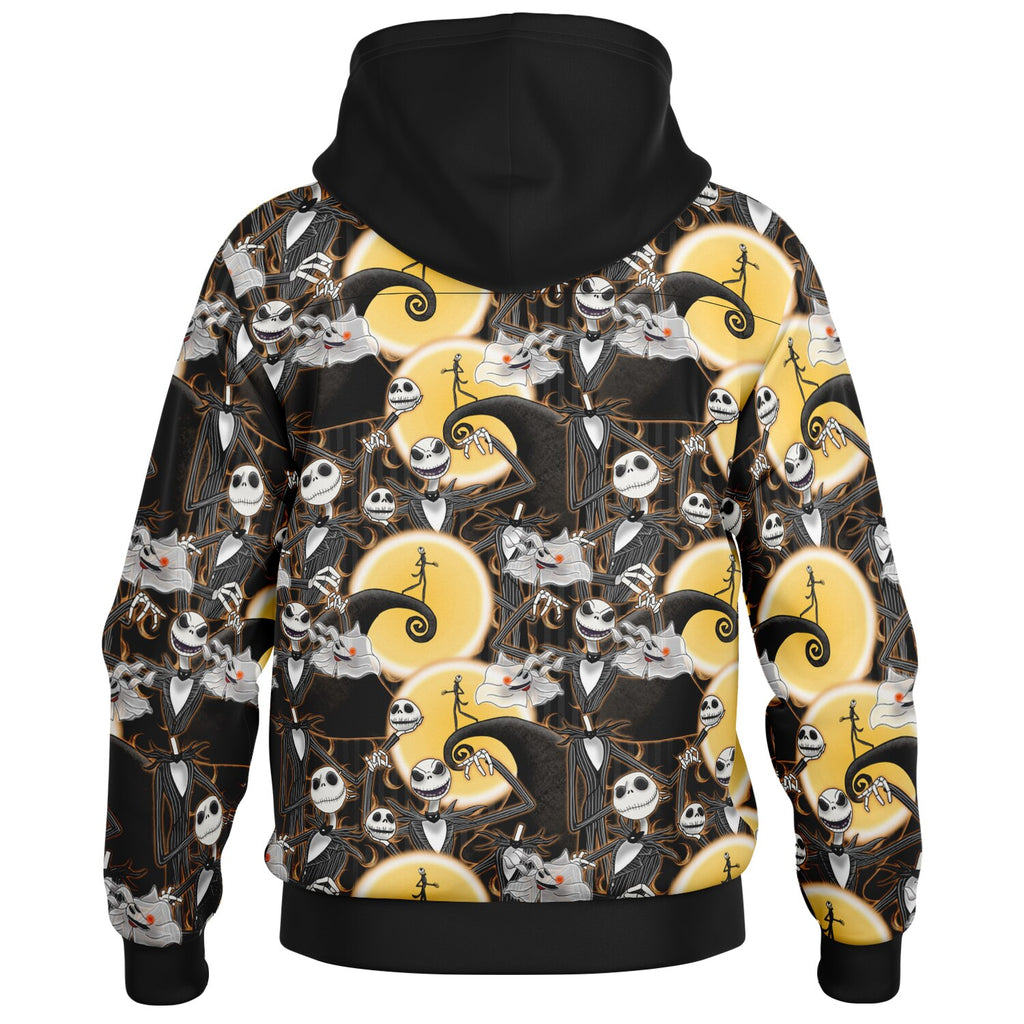 Jack Skellington - Hooded Baseball Jacket