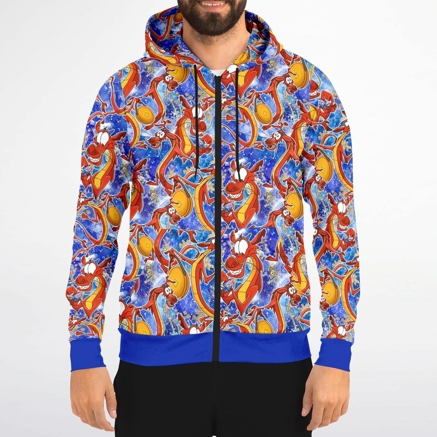 Mushu - Zip-Up Hoodie