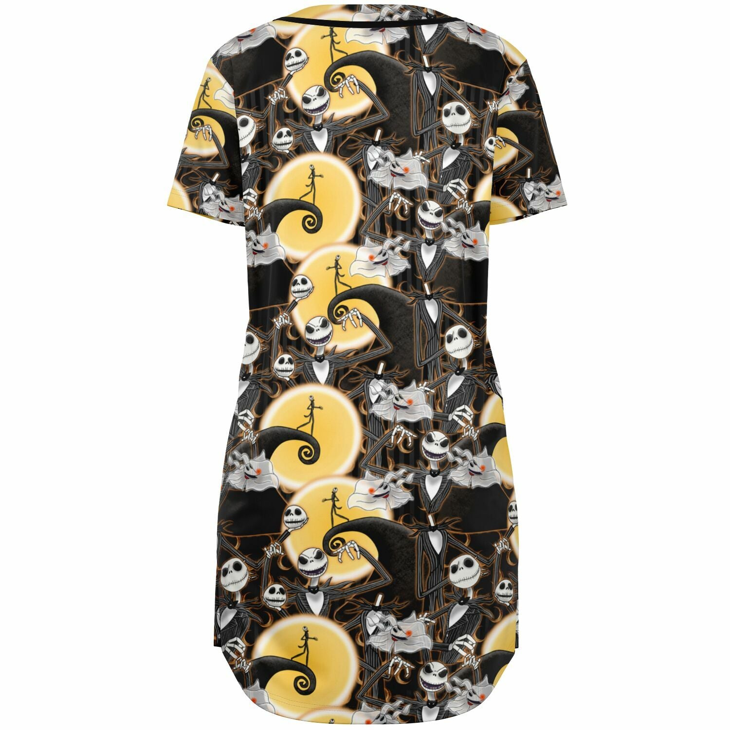 Jack Skellington - Baseball Jersey Dress
