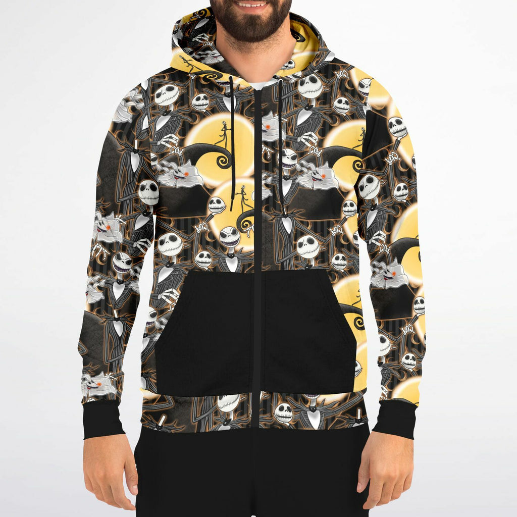 Jack Skellington - Zip-Up Hoodie
