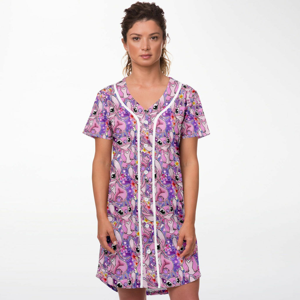 Angel - Baseball Jersey Dress