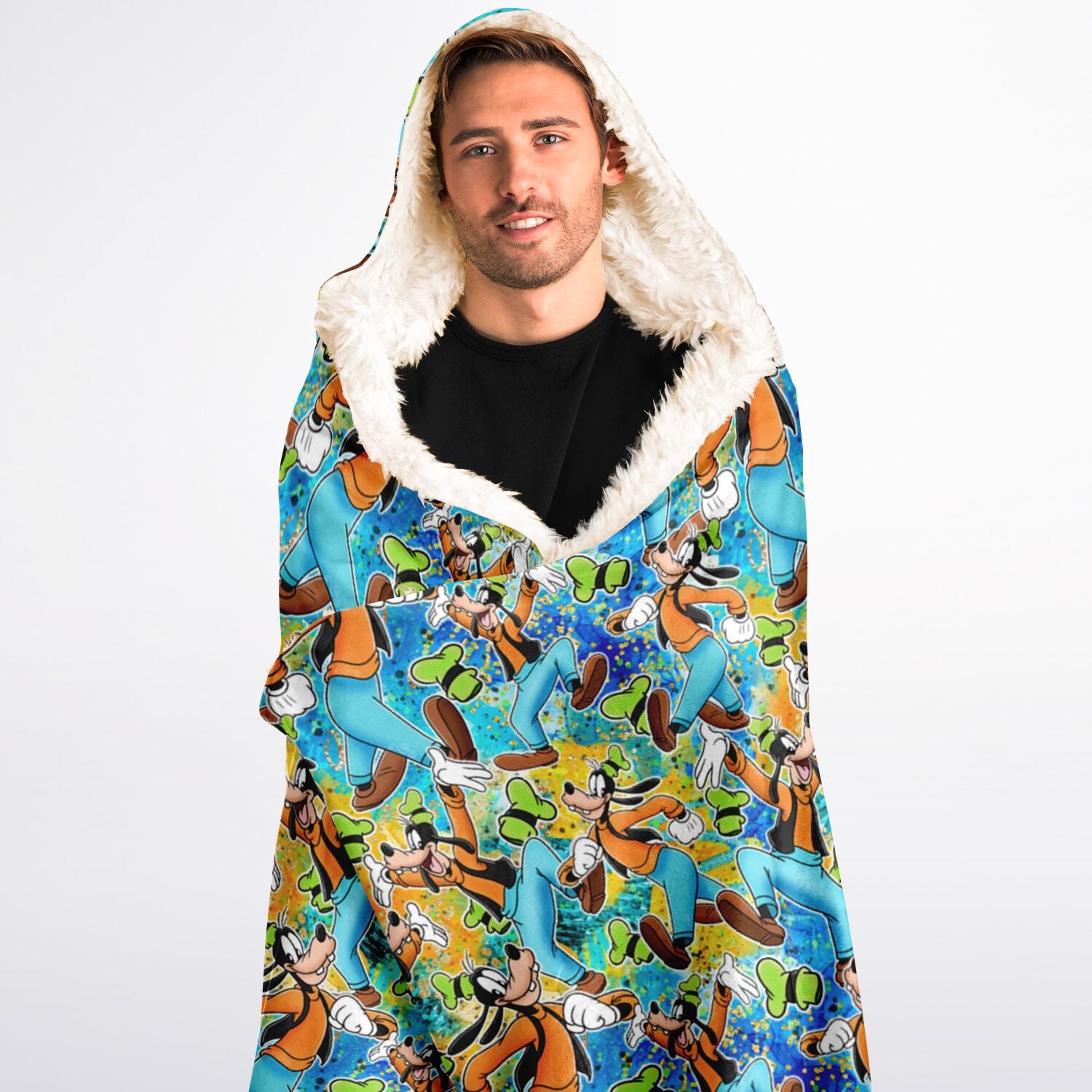 Goofy - Hooded Blanket Sherpa