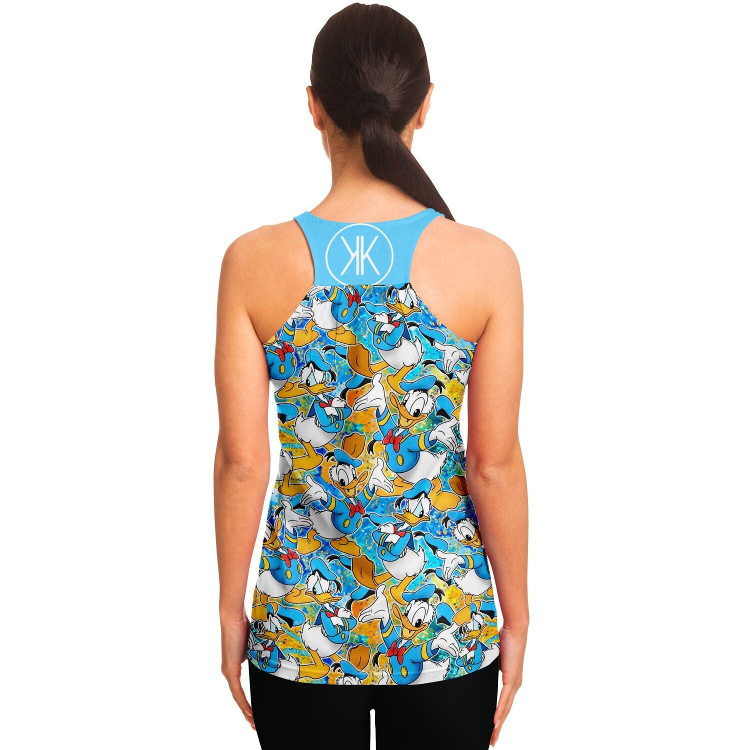 Donald Duck - Flowy Racerback Tank Top