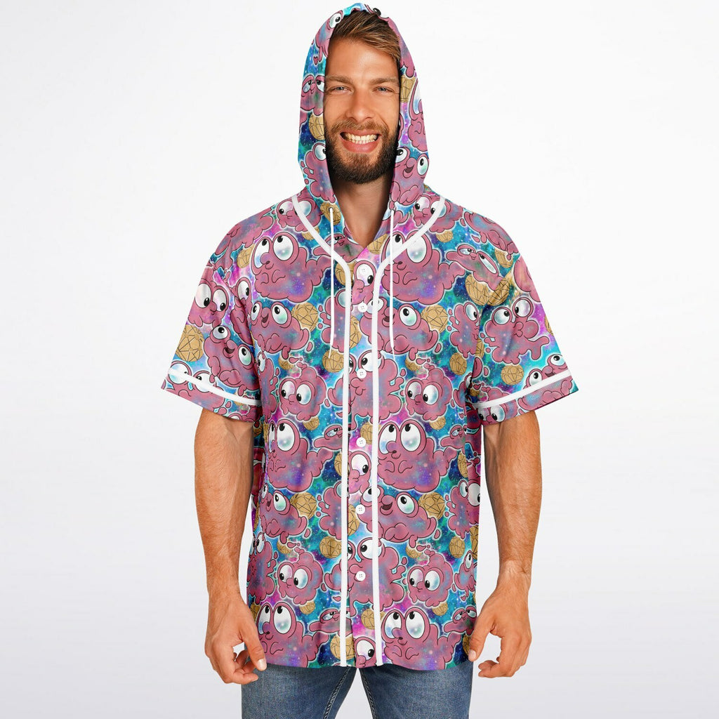 Morphie -  Hooded Baseball Jersey