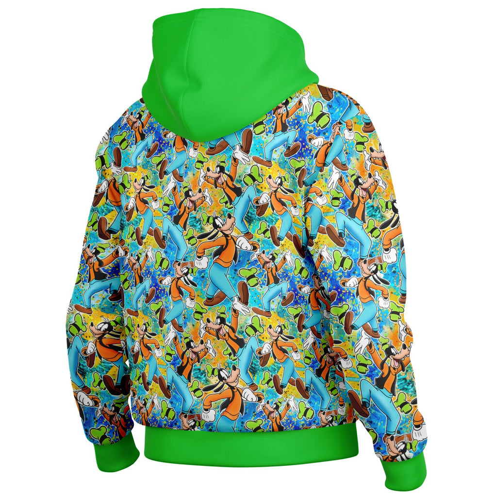 Goofy - Hooded Baseball Jacket