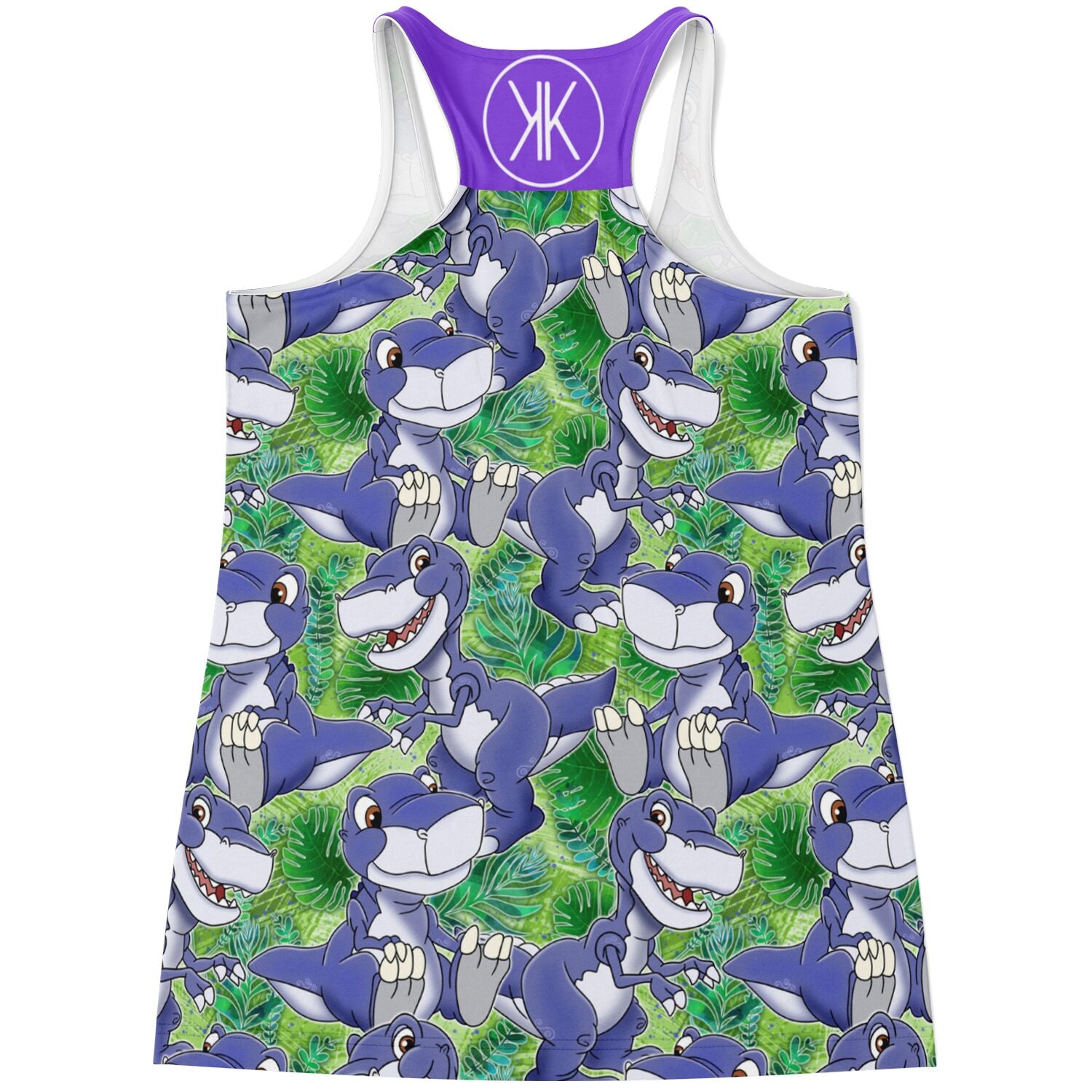 Chomper - Flowy Racerback Tank Top