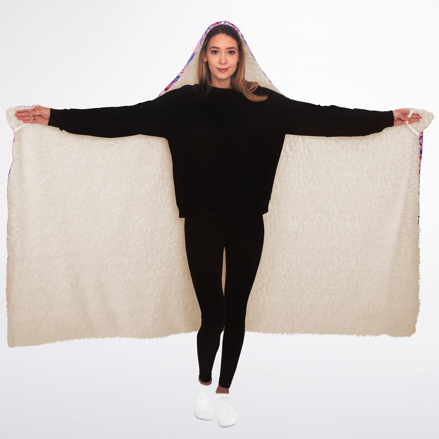 Angel - Hooded Blanket Sherpa