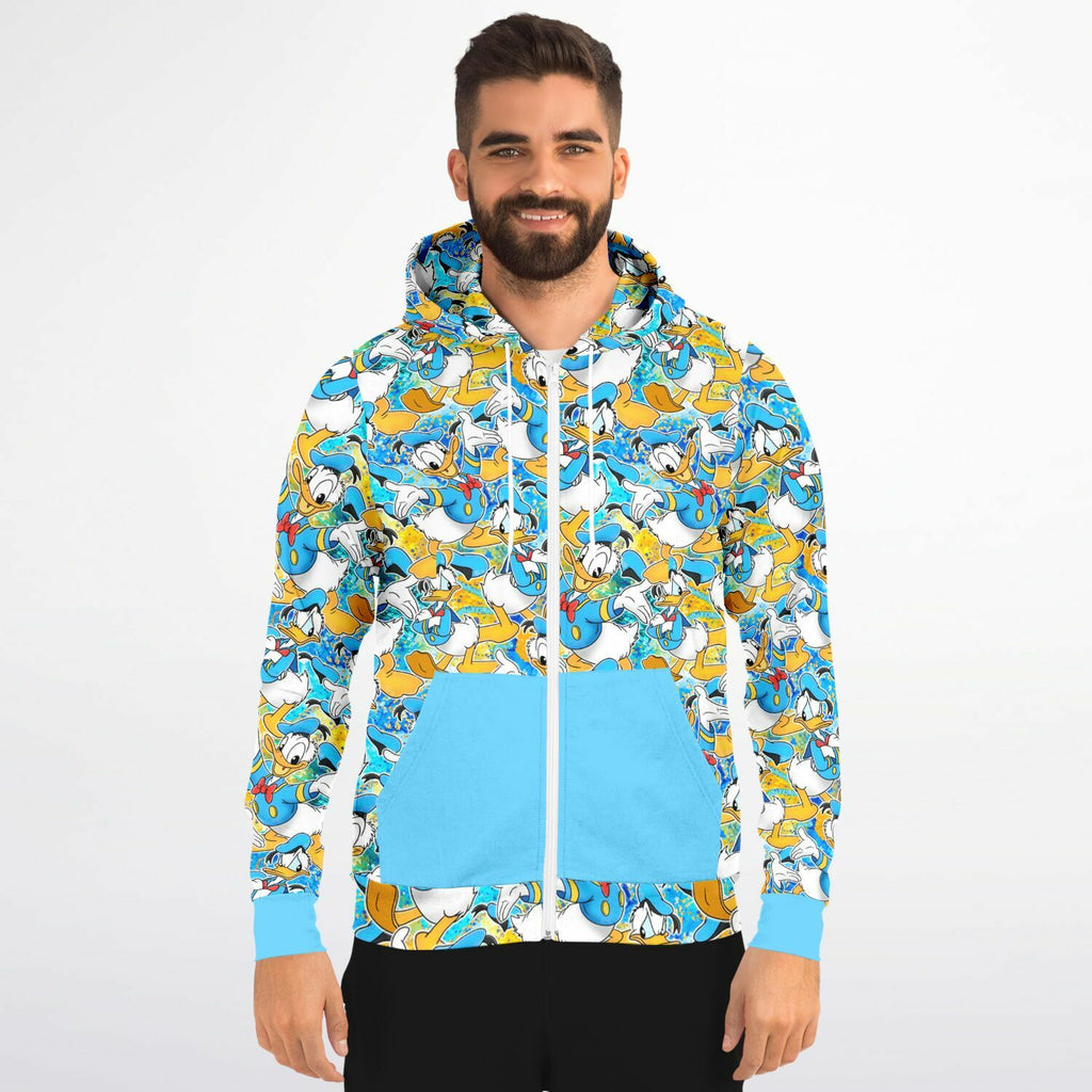 Donald Duck - Zip-Up Hoodie
