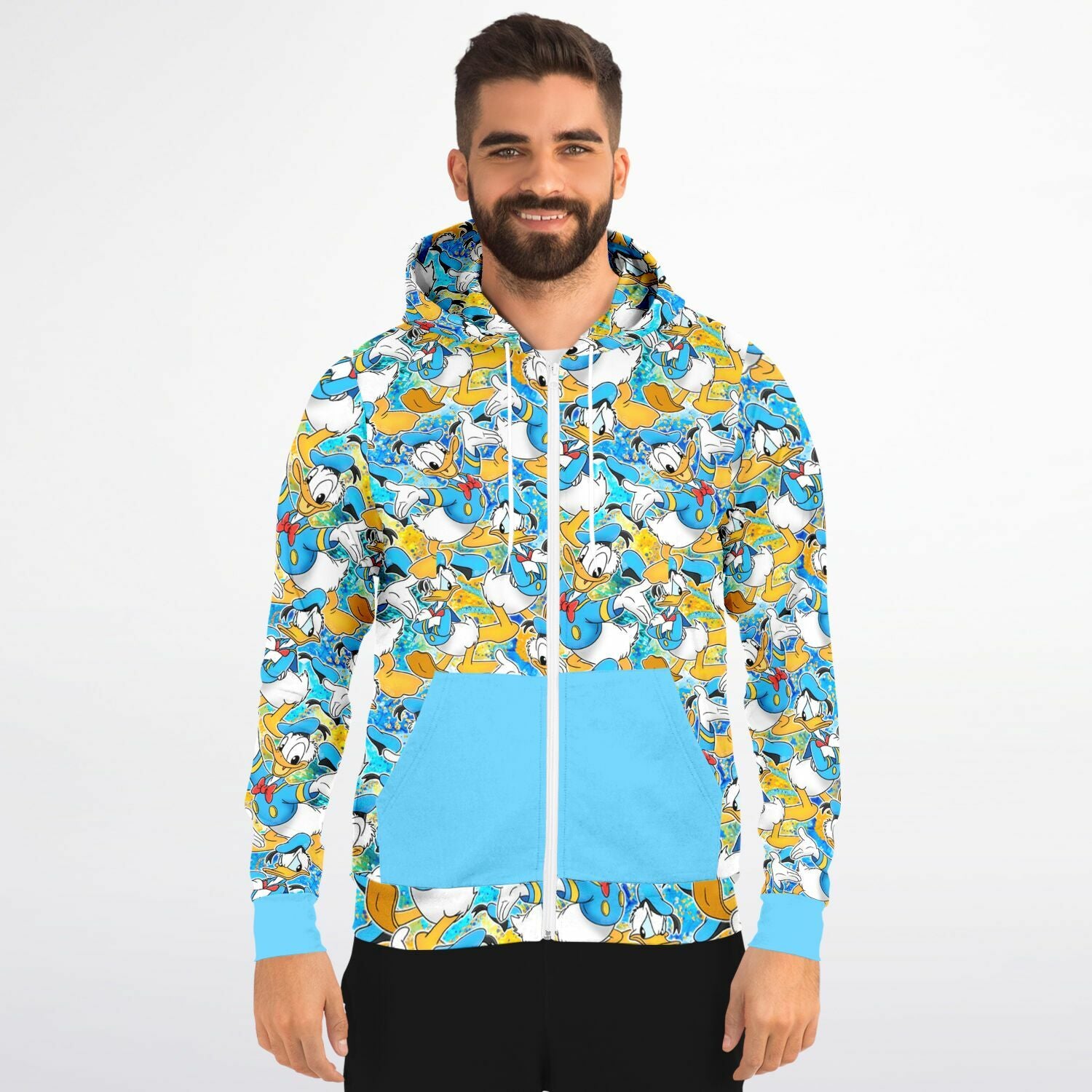 Donald Duck - Zip-Up Hoodie