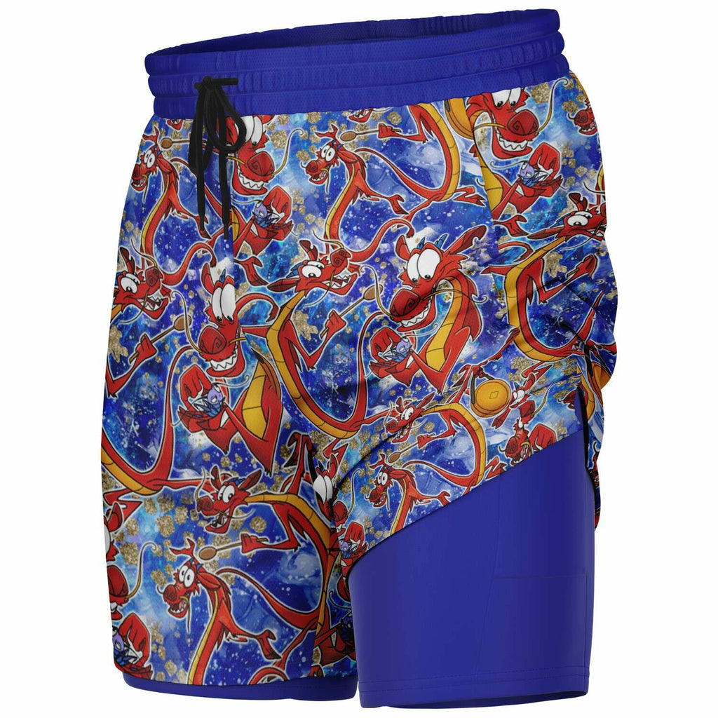 Mushu - Men's 2-in-1 Shorts