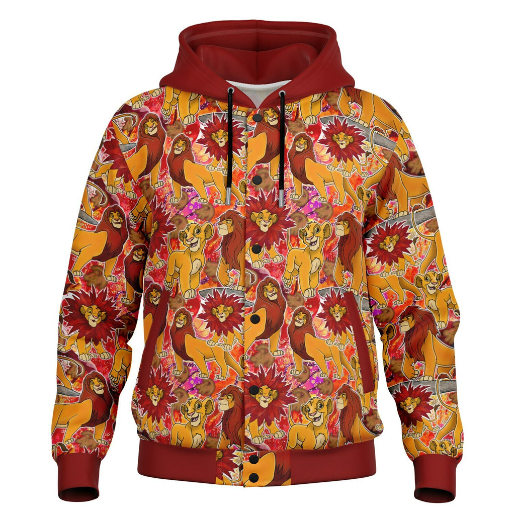 Simba - Hooded Baseball Jacket