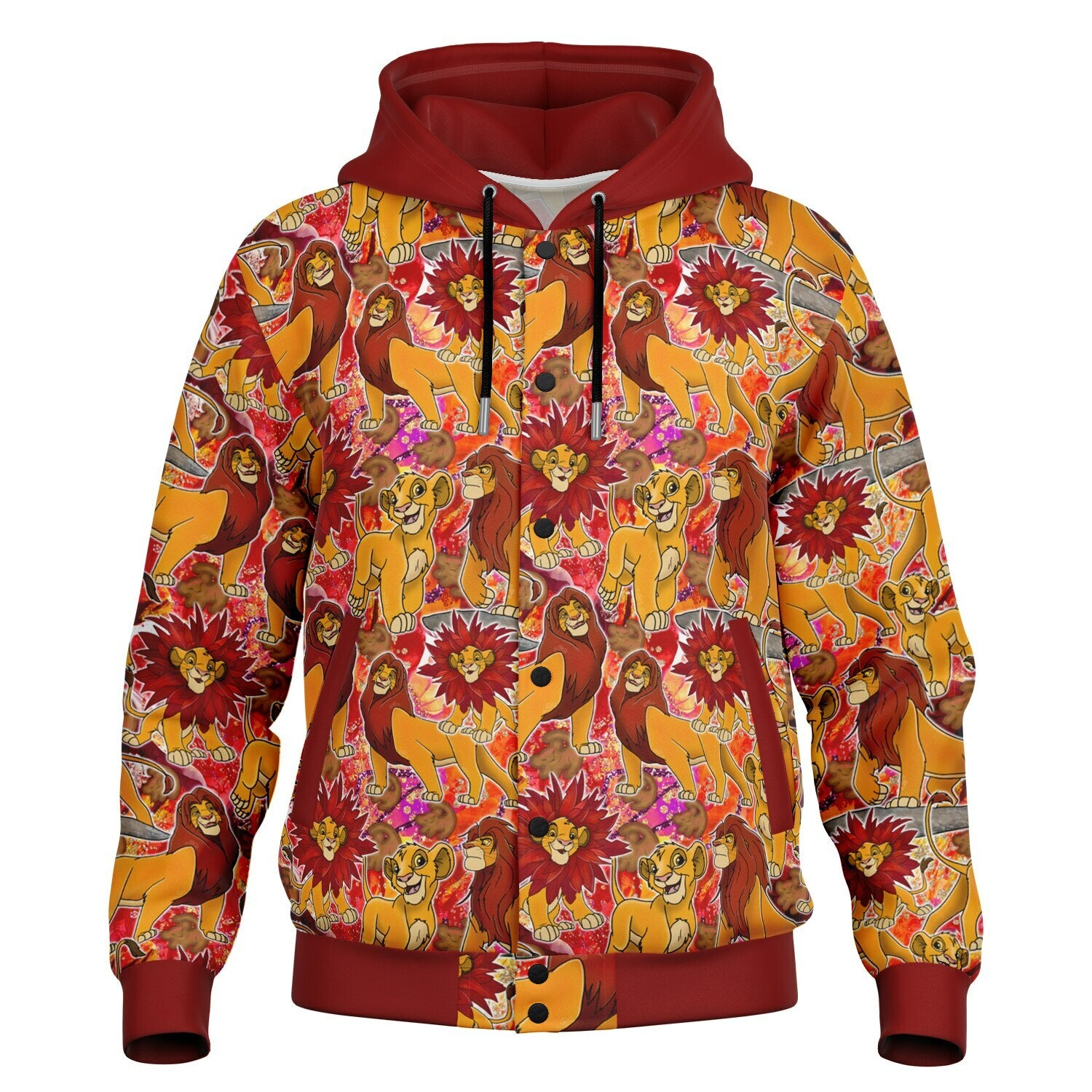 Simba - Hooded Baseball Jacket