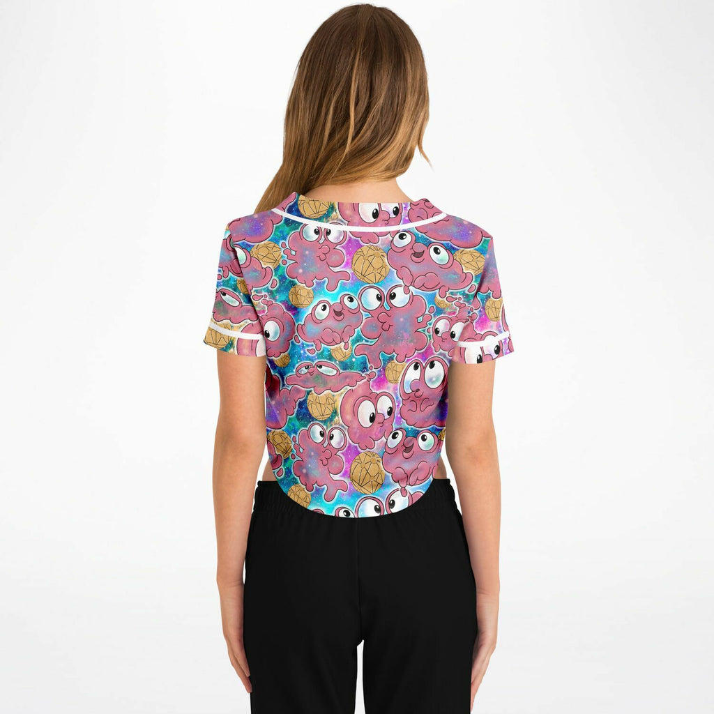 Morphie - Cropped Baseball Jersey