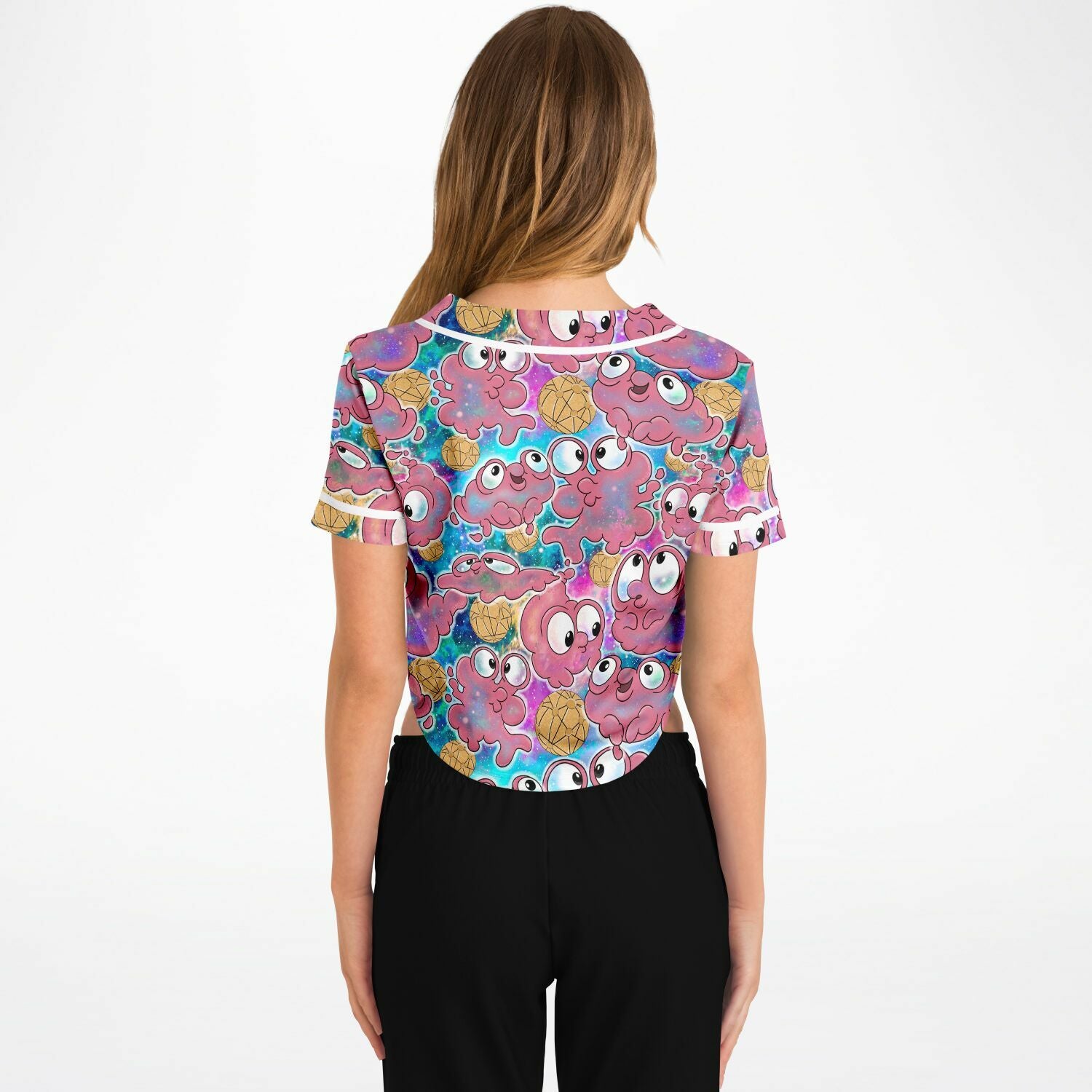 Morphie - Cropped Baseball Jersey