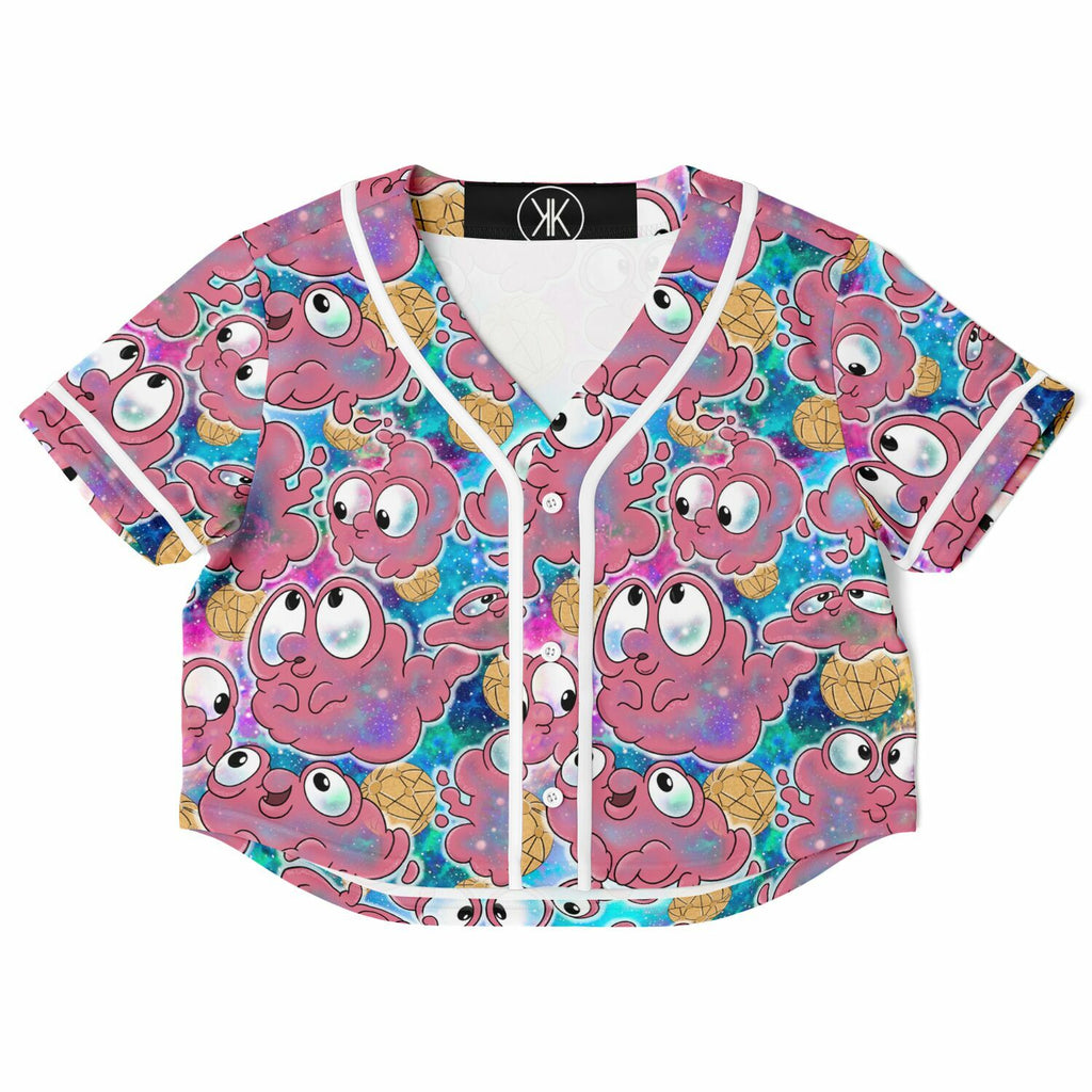 Morphie - Cropped Baseball Jersey