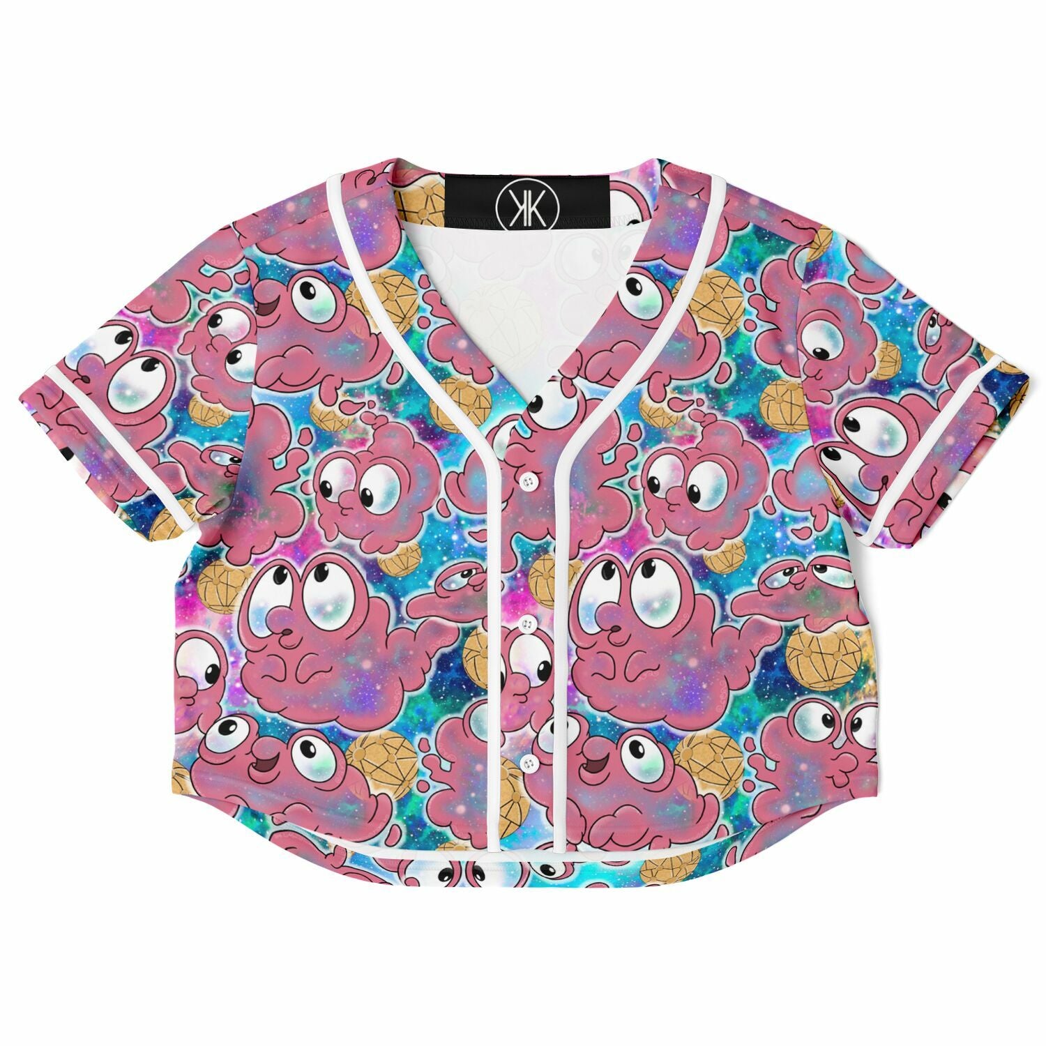 Morphie - Cropped Baseball Jersey