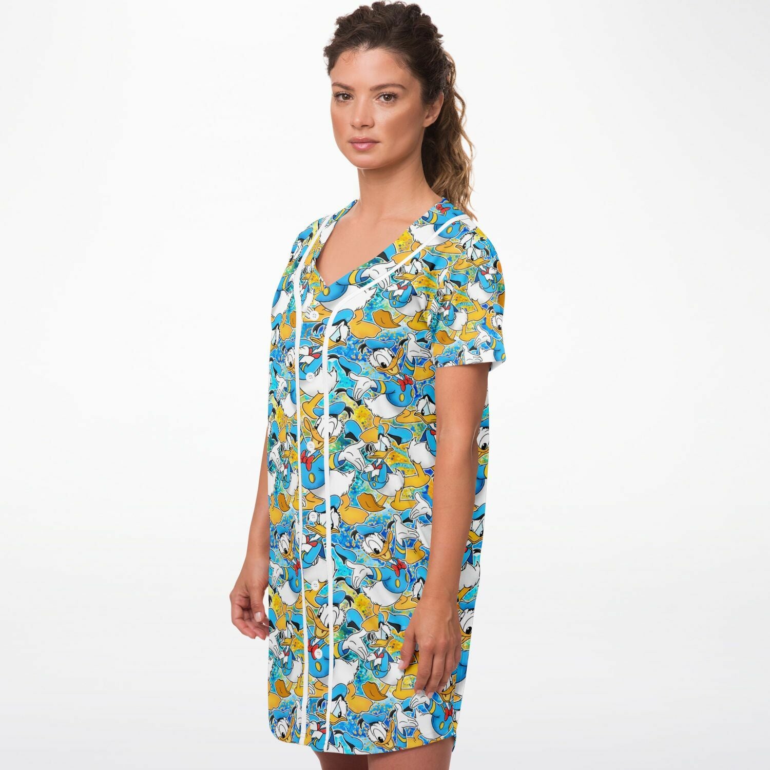 Donald Duck - Baseball Jersey Dress
